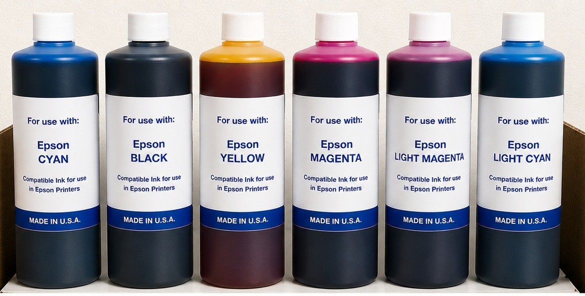 6 x COMPATIBLE EPSON BULK INK REFILL SURECOLOR S40600 S80600 SERIES