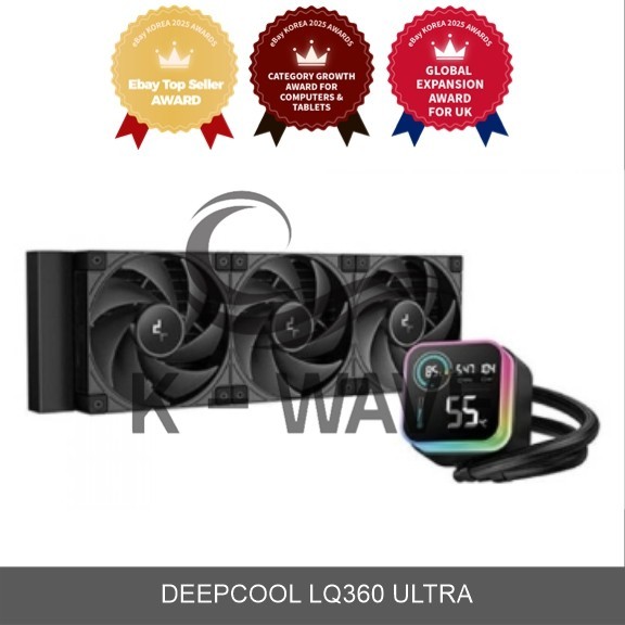 DEEPCOOL / LQ360 Ultra / AIO CPU Liquid Cooler /Black