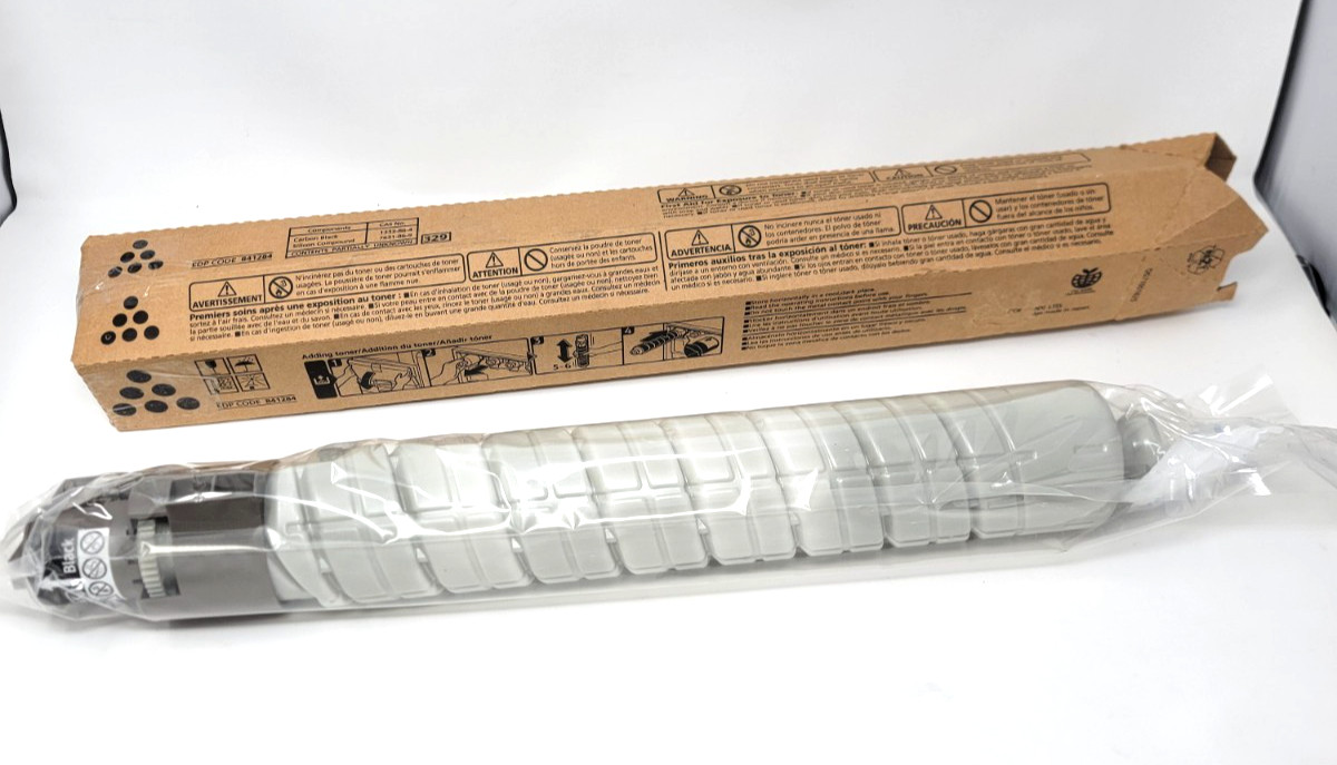 Genuine Ricoh 841284 Black Toner Cartridge C5000 C5050 LD550C Open Box