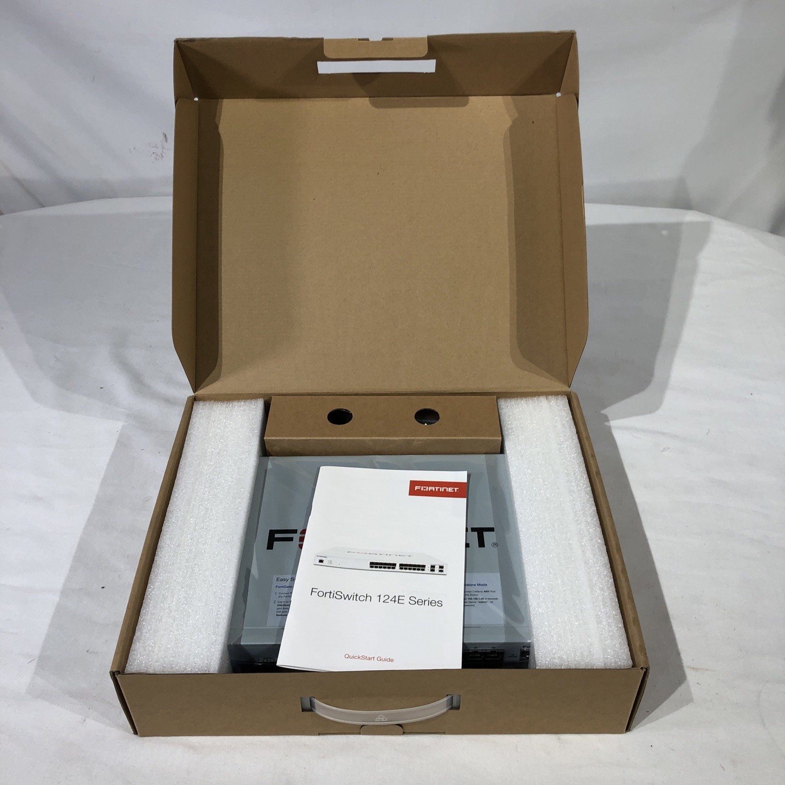 Fortinet FS-124E 24 Port L2 24XGE Rack Mountable RJ45 PT Switch