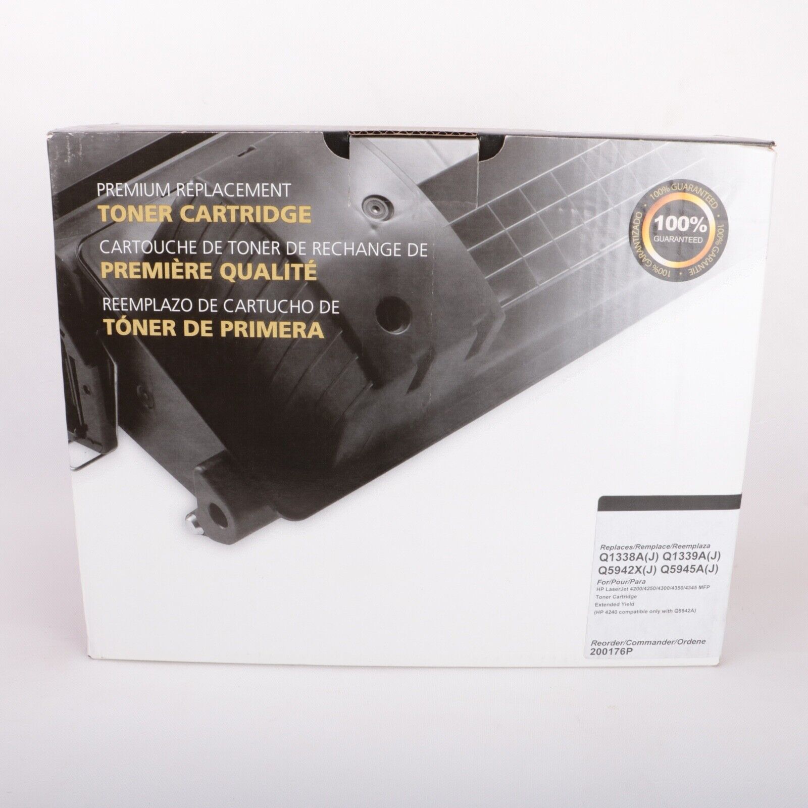 Premium HP Q1338A(J) Q1339A Black LaserJet Toner Cartridge Eco Re-Engineering