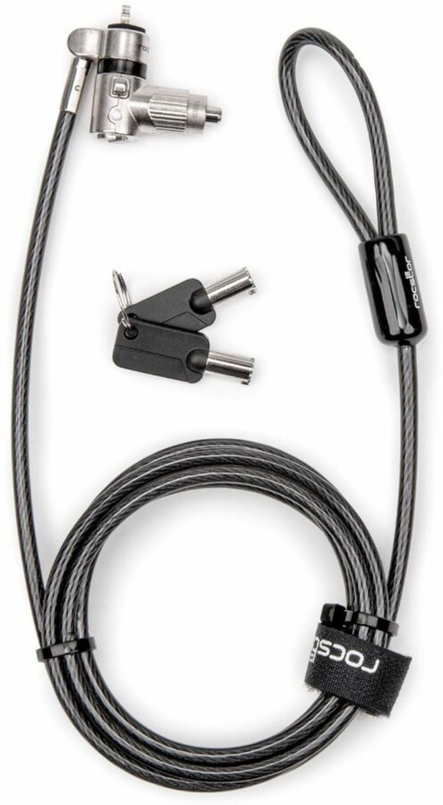 Rocstor - Y1RB034-B1 - Rocstor Universal Switchable Built-in 3-IN-1 Keyed