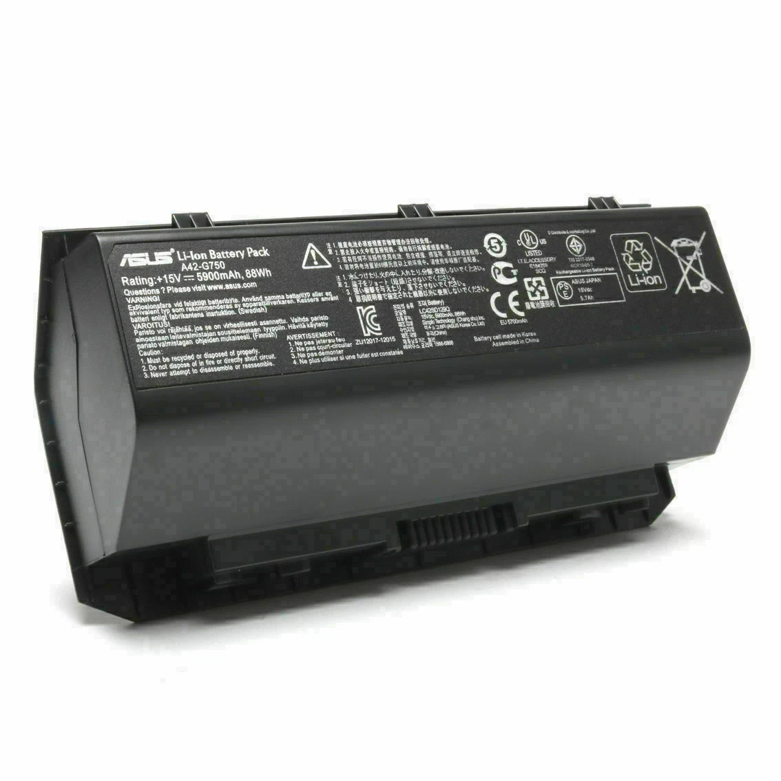 New Original A42-G750 Battery for Asus ROG G750JM G750JY G750JX G750JW G750JZ