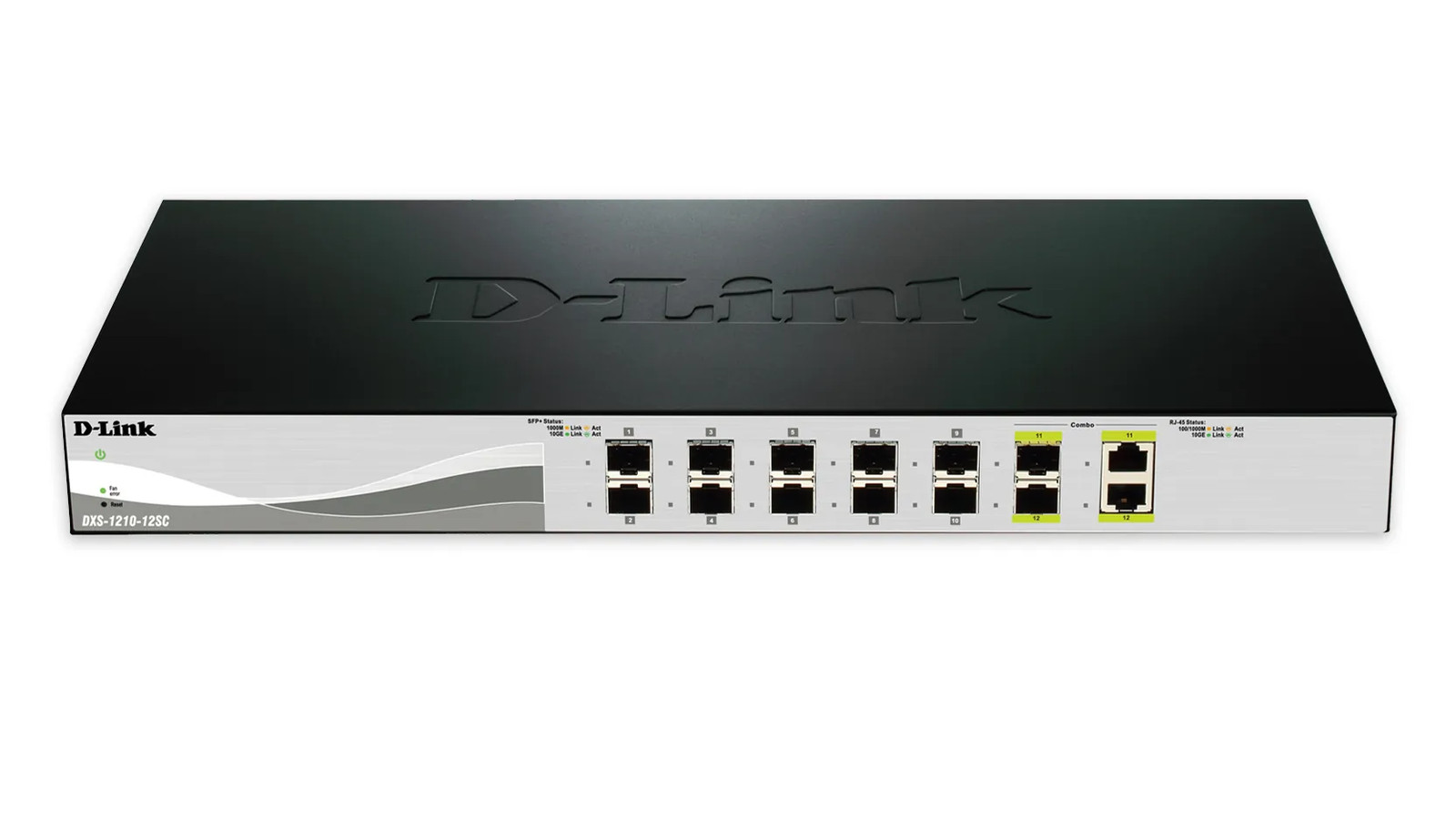 D-Link DXS-1210-12SC 12-PORT 10G SFP+ WEB SMART SWITCH INCLUDING 10 10G SFP+ P