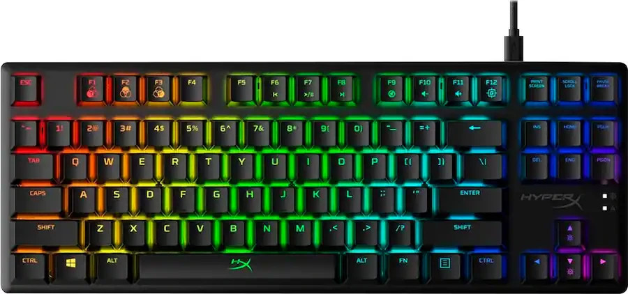 HyperX Alloy Origins Core Gaming Keyboard HyperX Red Switches RGB