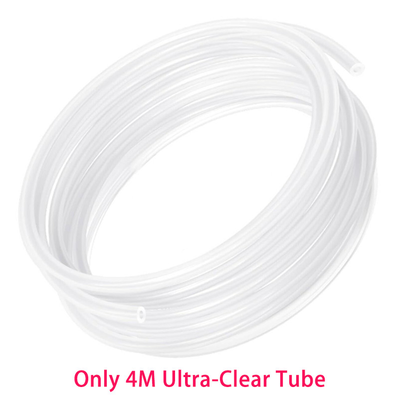 4M/8M Ultra-Clear Tube for 1.75mm Filament with Cutter for Bambu Lab A1/A1 mini