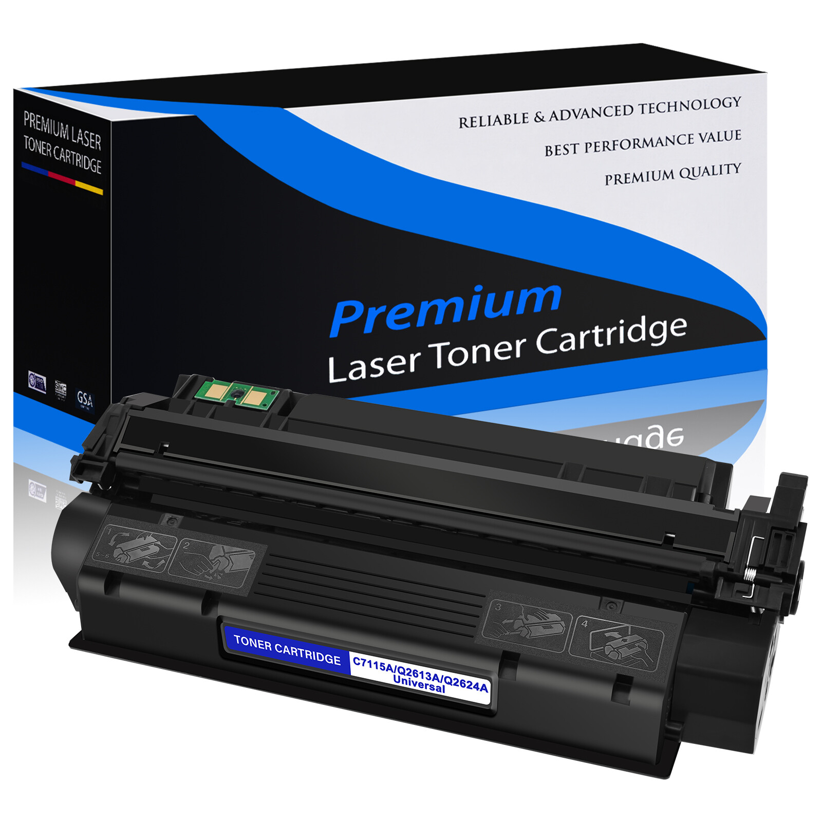 Q2624A 24A High Quality Toner Cartridge Generic For HP LaserJet 1150 Printers