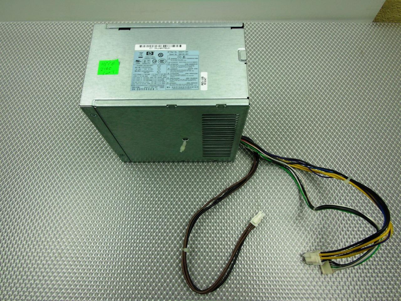 HP Compaq Elite 8100 CMT Tower Power Supply 320W  - 503377-001, 508153-001