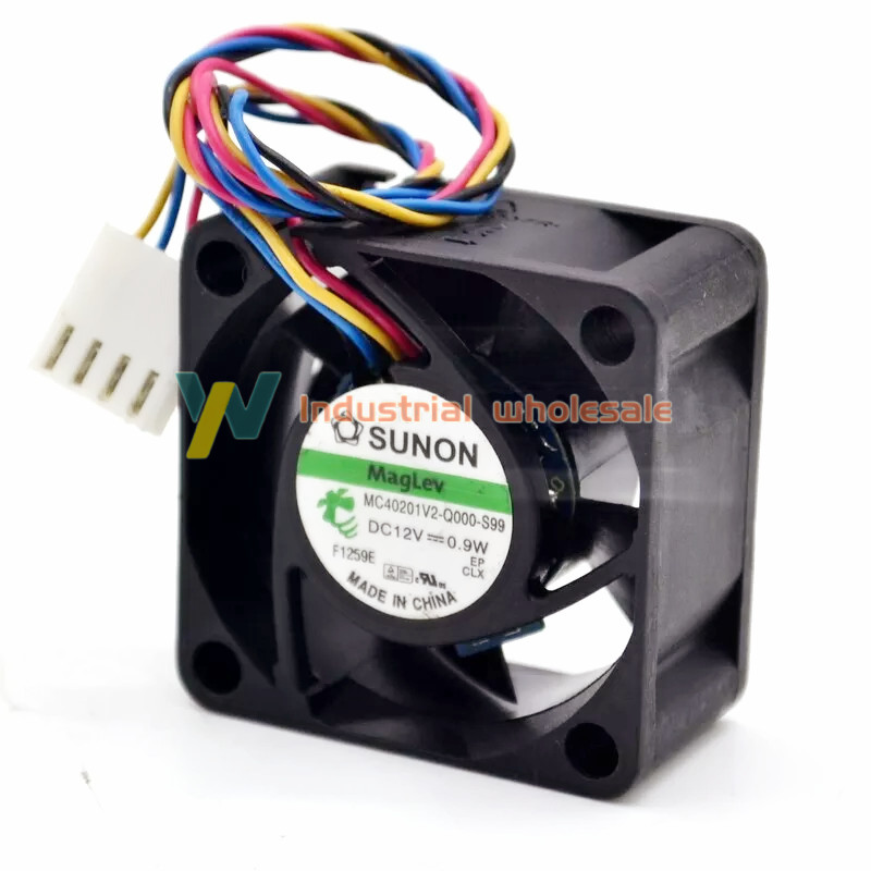 1PC new For SUNON MC40201V2-Q000-S99 4020 40mm 12V 0.9W 4 wires PWM cooling fan