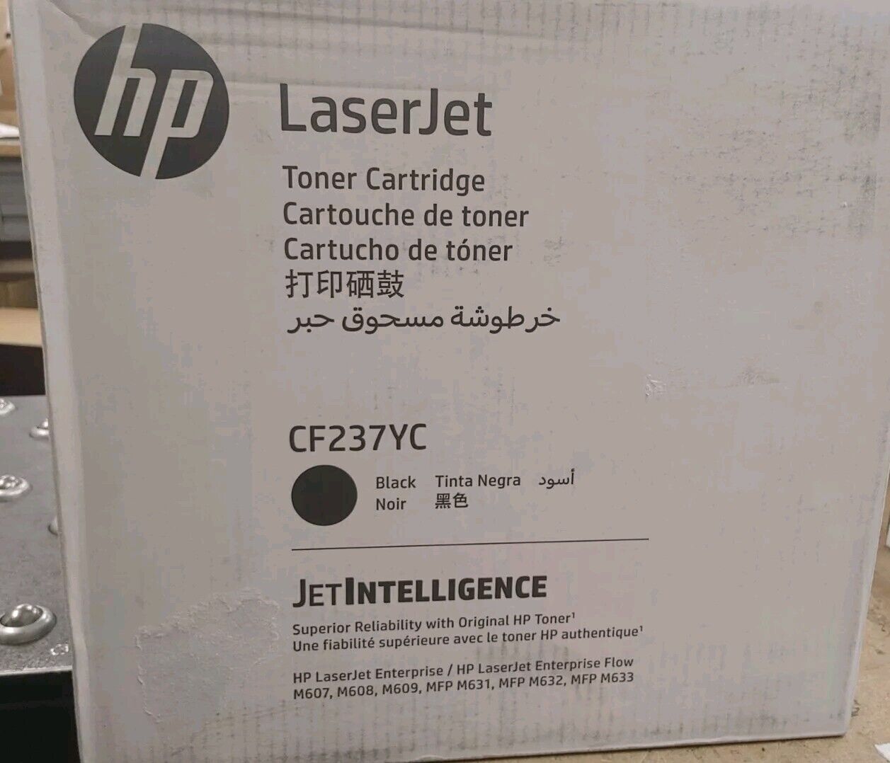 Genuine HP CF237YC Black M608 M609 MFP M631 E60055 Toner Cart 37X