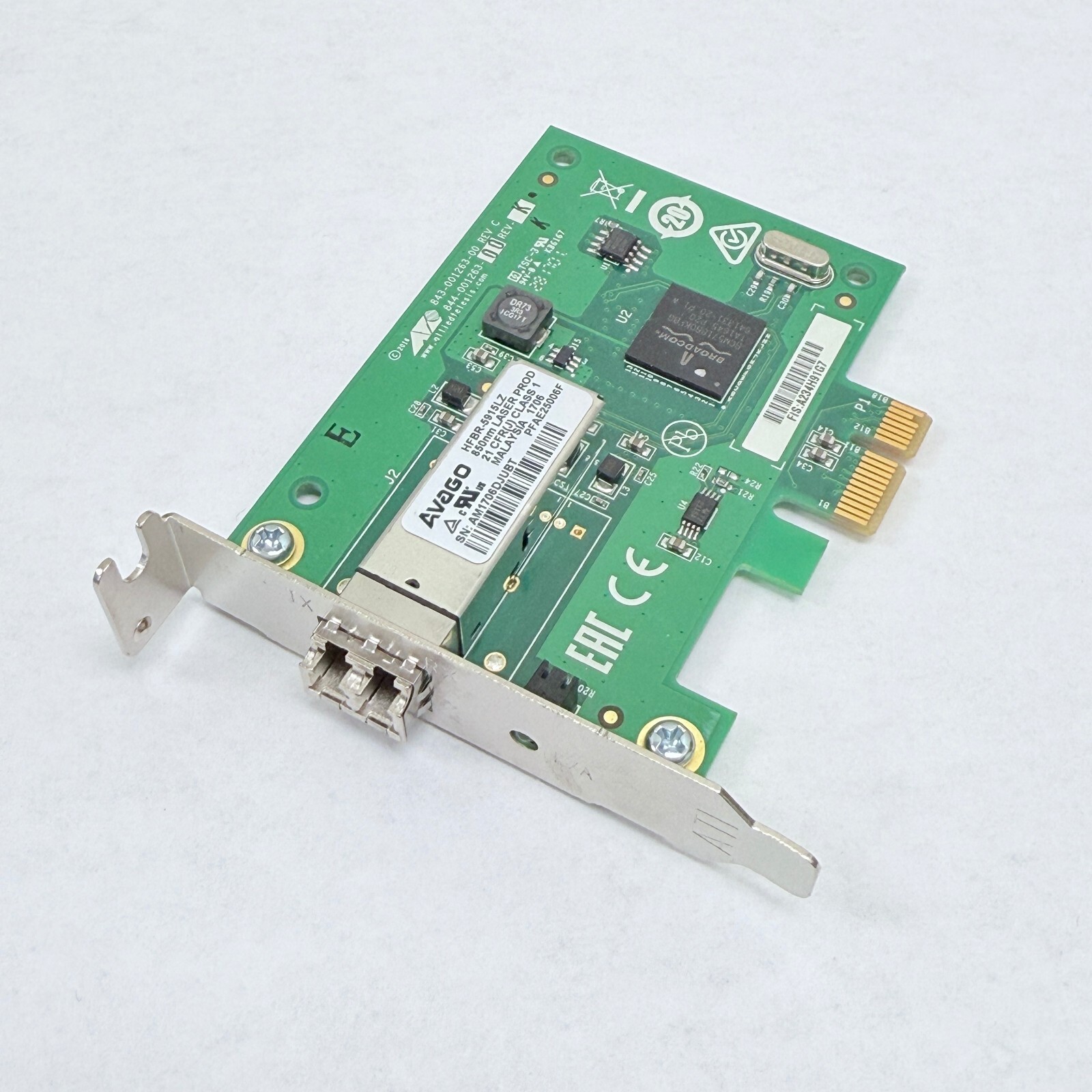 Network Adapter Allied Telesis AT-2911SX/LC-901 32/64 Bit SC Adapter Card - PCI