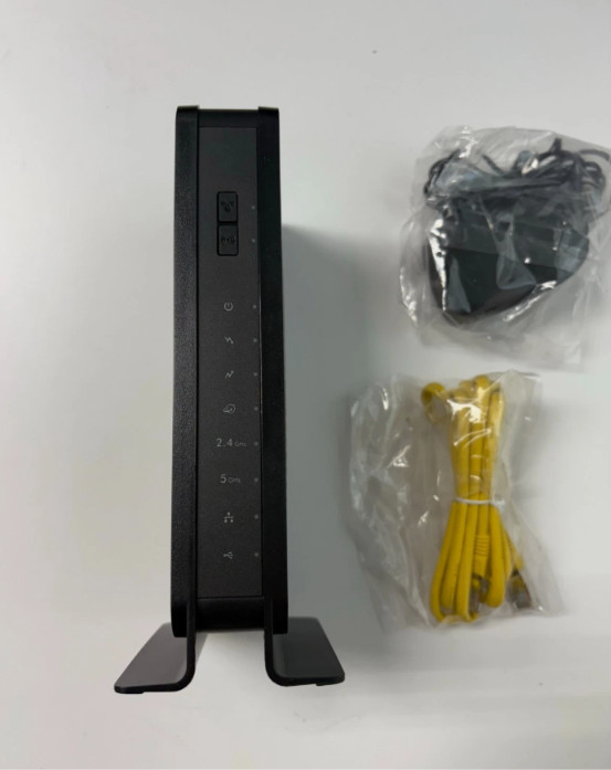 NETGEAR C3700v2 N600 5GHz WiFi Cable Modem Router DOCSIS 3.0 w/ Power Adapter