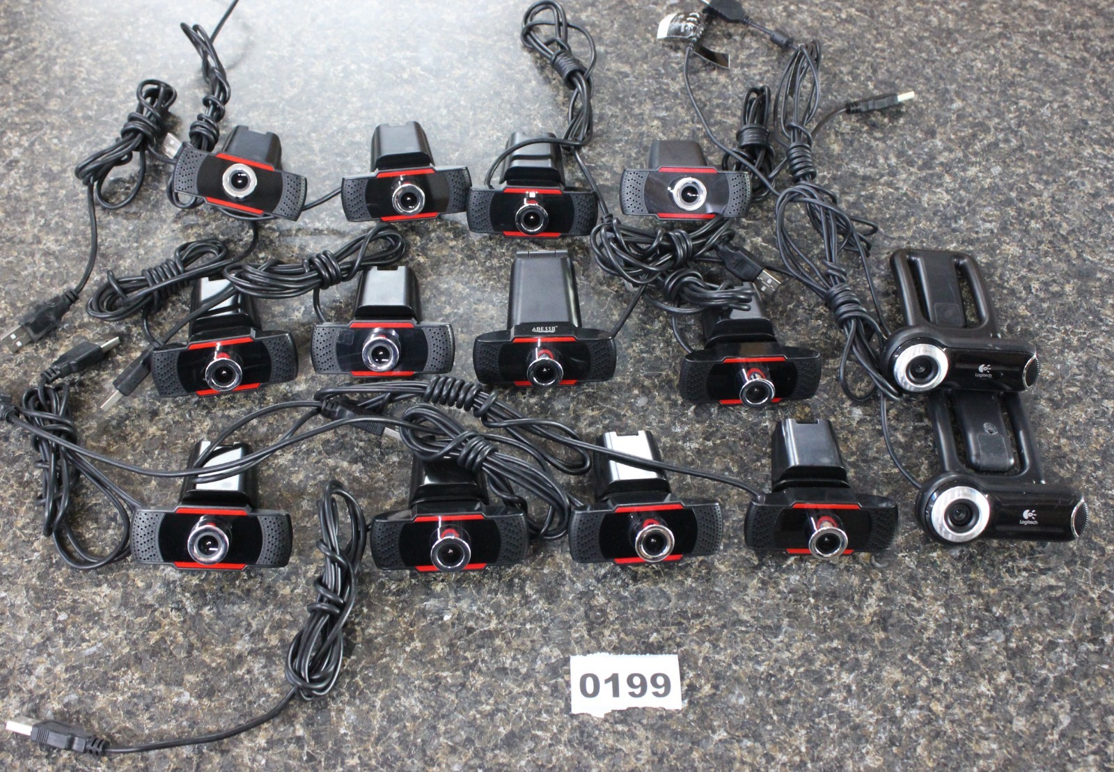 12x Adesso H3 & 2x Logitech V-U0009  USB Webcam ALL TESTD and Guaranteed #0199