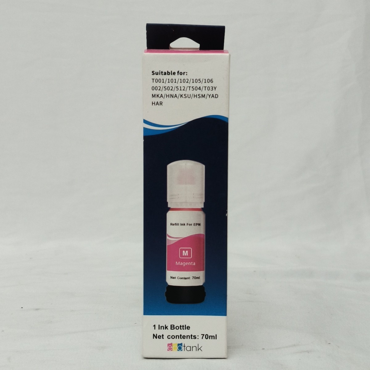 Ecotank Refill Single Ink Bottle for EPN MAGENTA Compatible W/ T001/002/003/004…