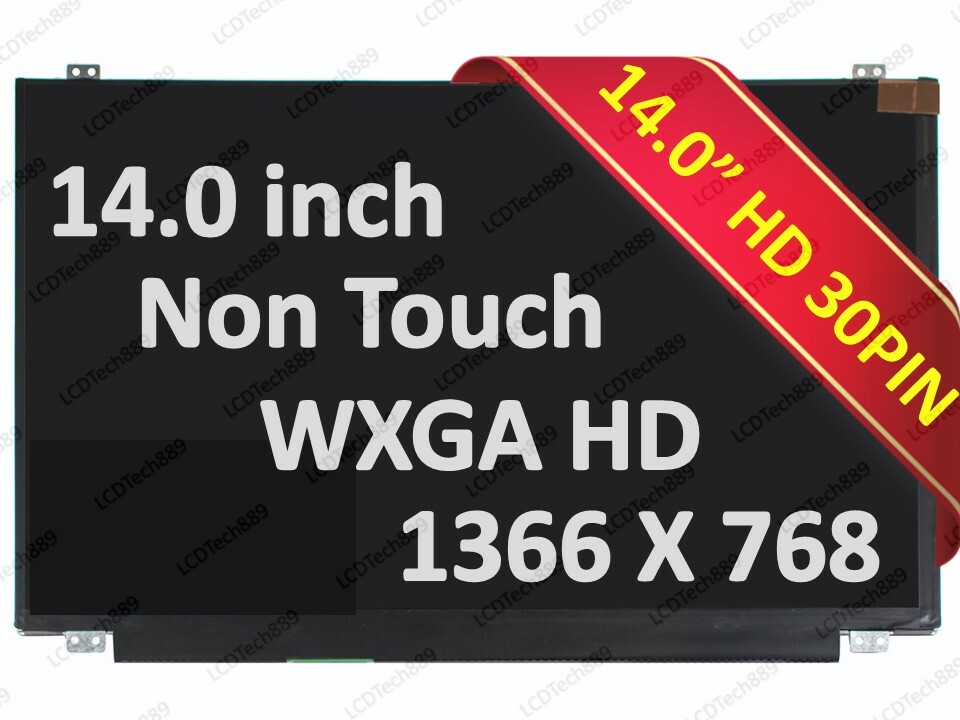 DELL KX2MW LAPTOP LED LCD Screen 0KX2MW LP140WHU(TP)(D1) 14.0 WXGA HD 