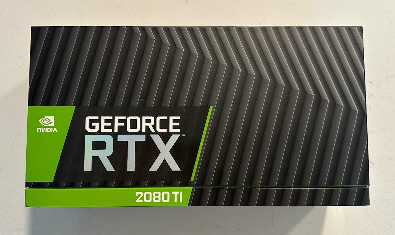 NEW - NVIDIA GeForce RTX 2080 Ti Founders Edition 11GB GDDR6 HDMI DP | VR Ready