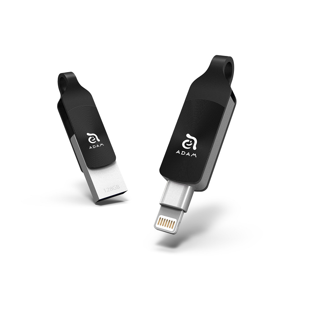 ADAM elements iKlips DUO+ MFi Apple Lightning USB 3.1 Flash Drive iPhone iPad