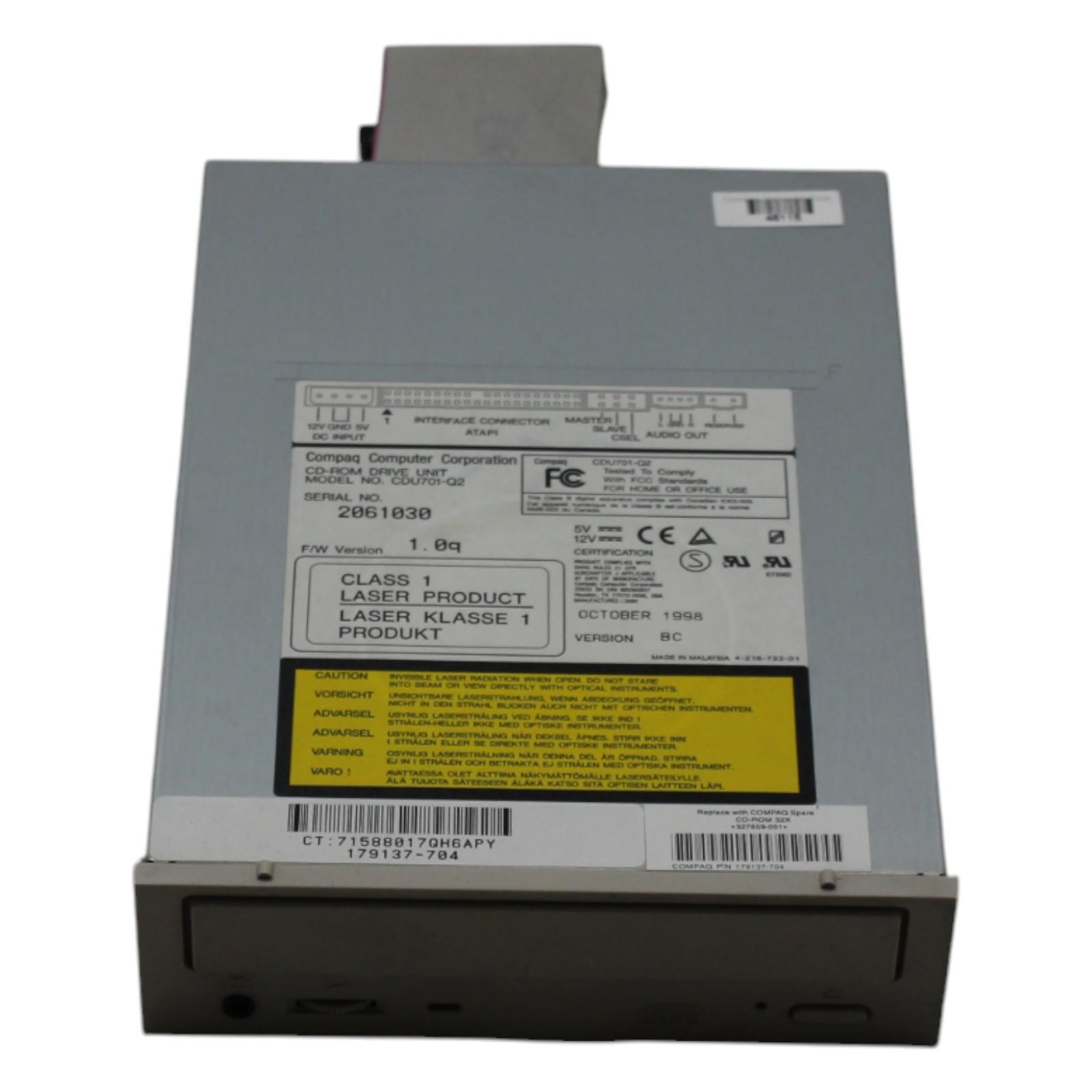 Compaq CDU701-Q2 CD-ROM 179137-704