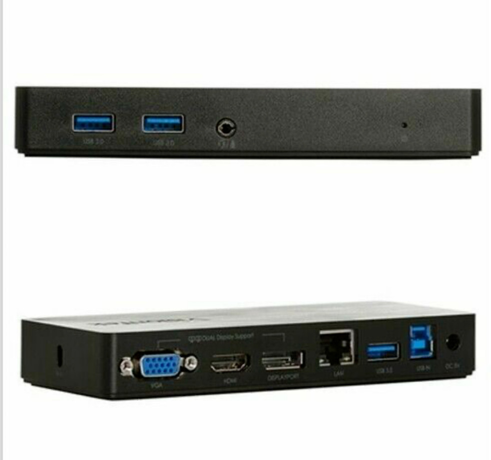 VisionTek Dual Display Docking Station HDMI Multi Port USB Adapter Hub Laptop