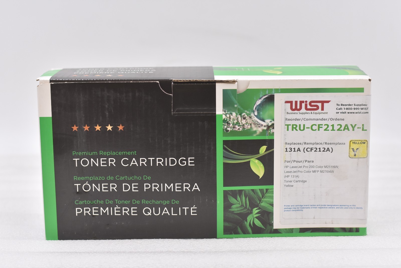 Wist Premium Replacement Yellow Toner Cartdridge 131A (CF212A)