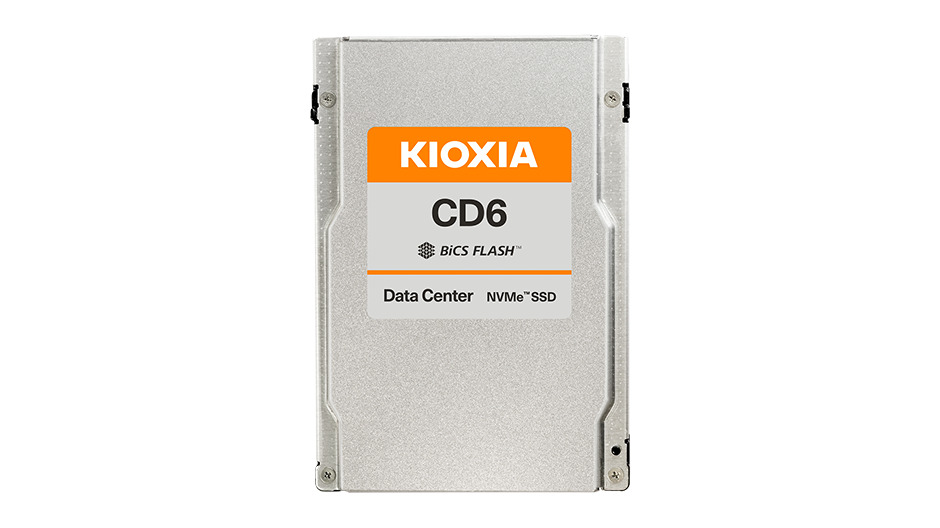 Kioxia KCD6XLUL7T68 CD6-R 7.68TB NVMe PCIe4x4 2.5