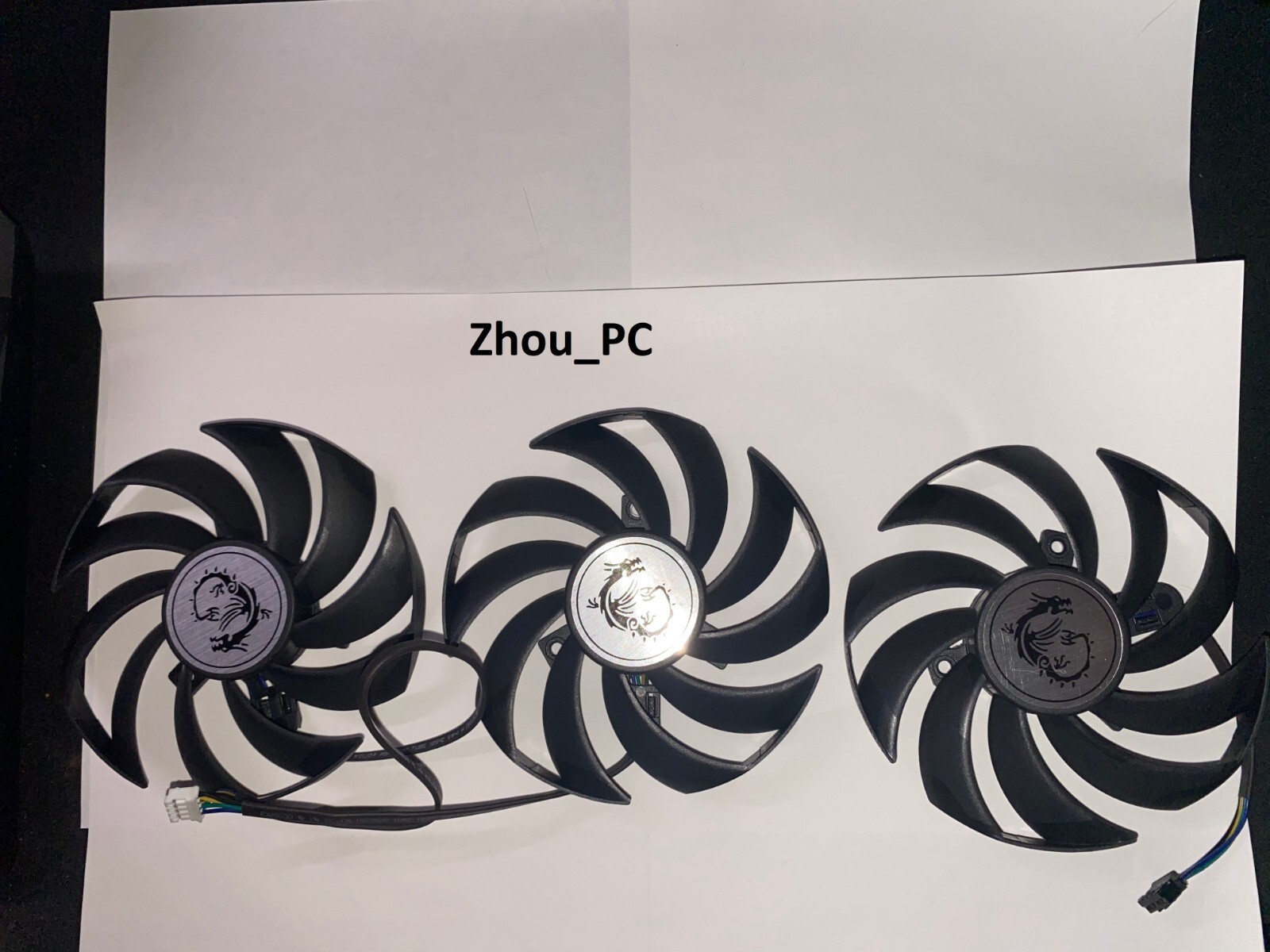 For MSI RTX 3060 3060ti 3070ti 3080 3090 GPU Replacement Fan Gaming X Z Trio