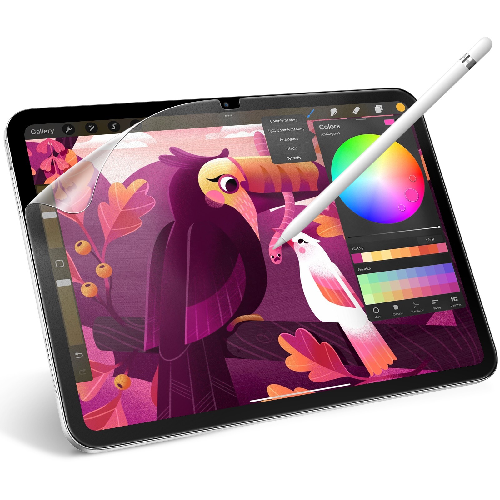 JETech Paper Screen Protector for iPad (A16) 11th/10th Generation (2025/2022)