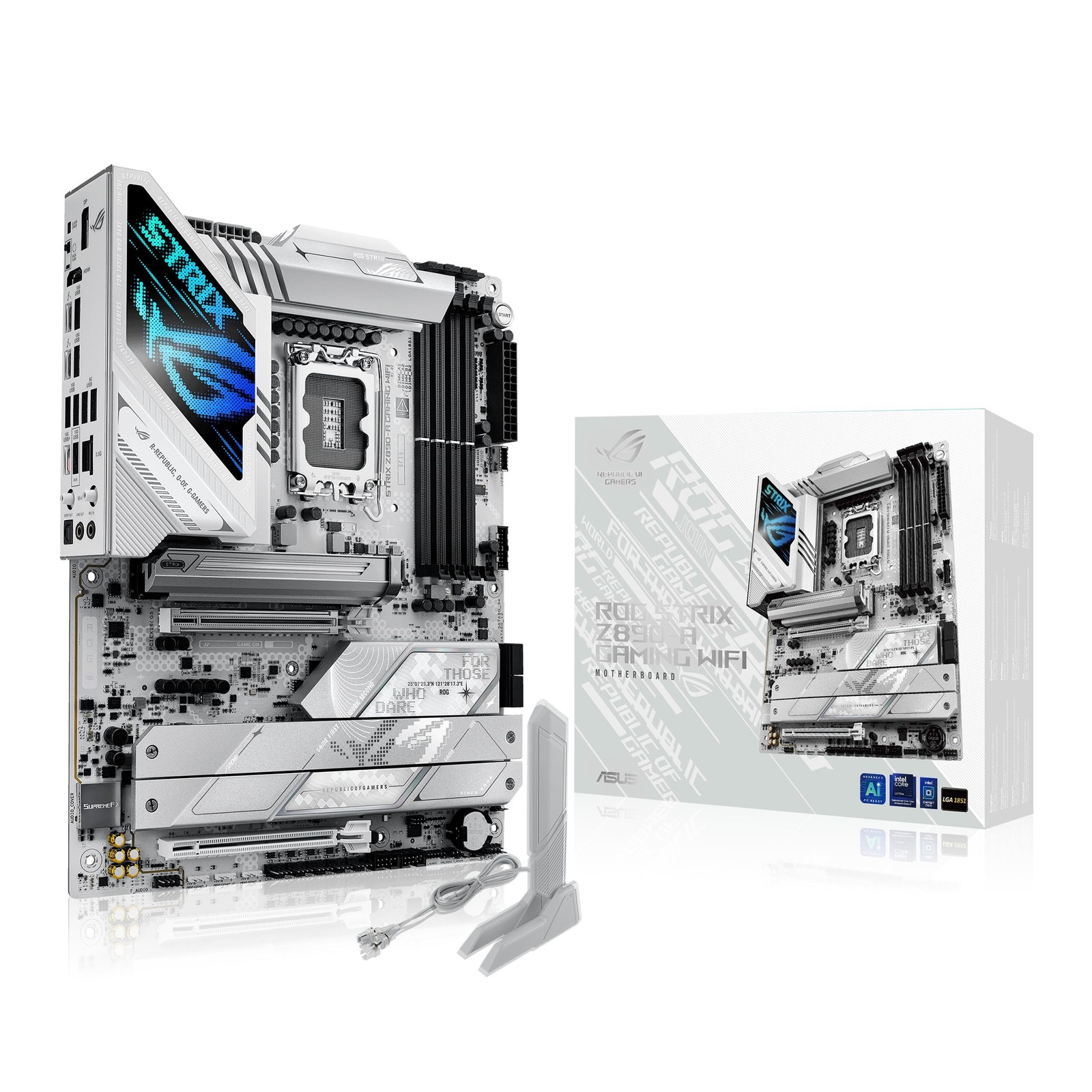 ASUS ROG STRIX Z890-A GAMING WIFI Z890 LGA 1851 ATX motherboard, Intel® Cor