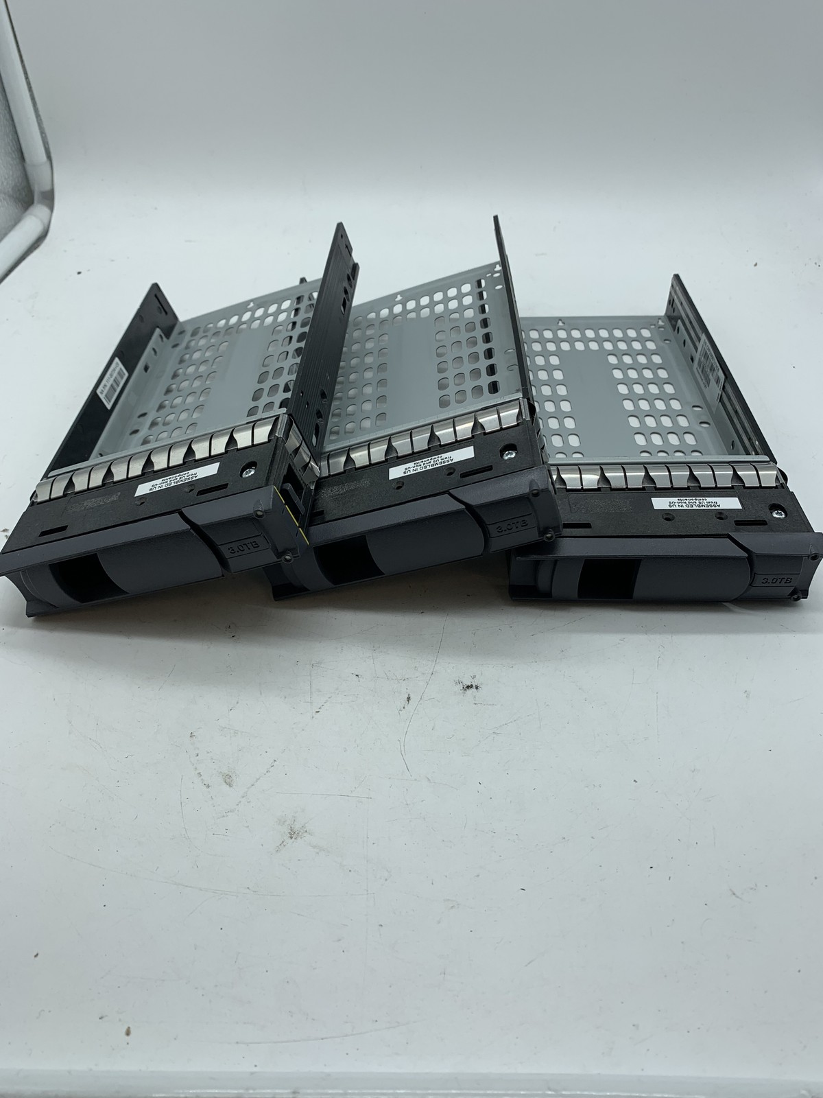 LOT OF 3 NetAPP 111-00734+C0 Hard Drive Caddy w/ 