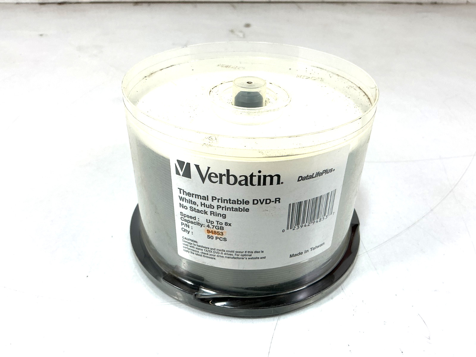 Verbatim 94853 DataLifePlus DVD-R 4.7GB/8x - 50-Pack