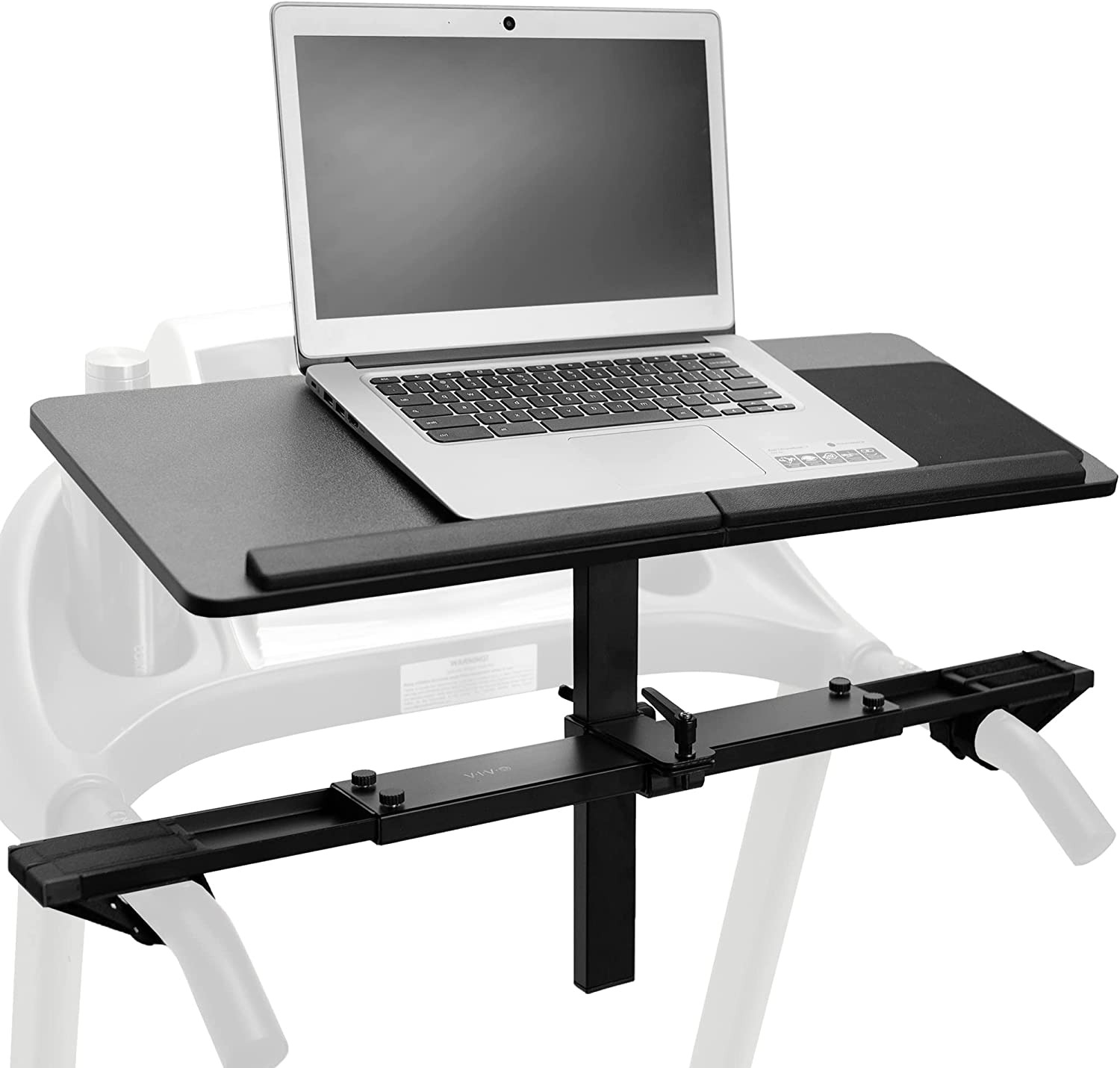 Universal Wooden Laptop Treadmill Desk, Adjustable Ergonomic Notebook Mount Stan