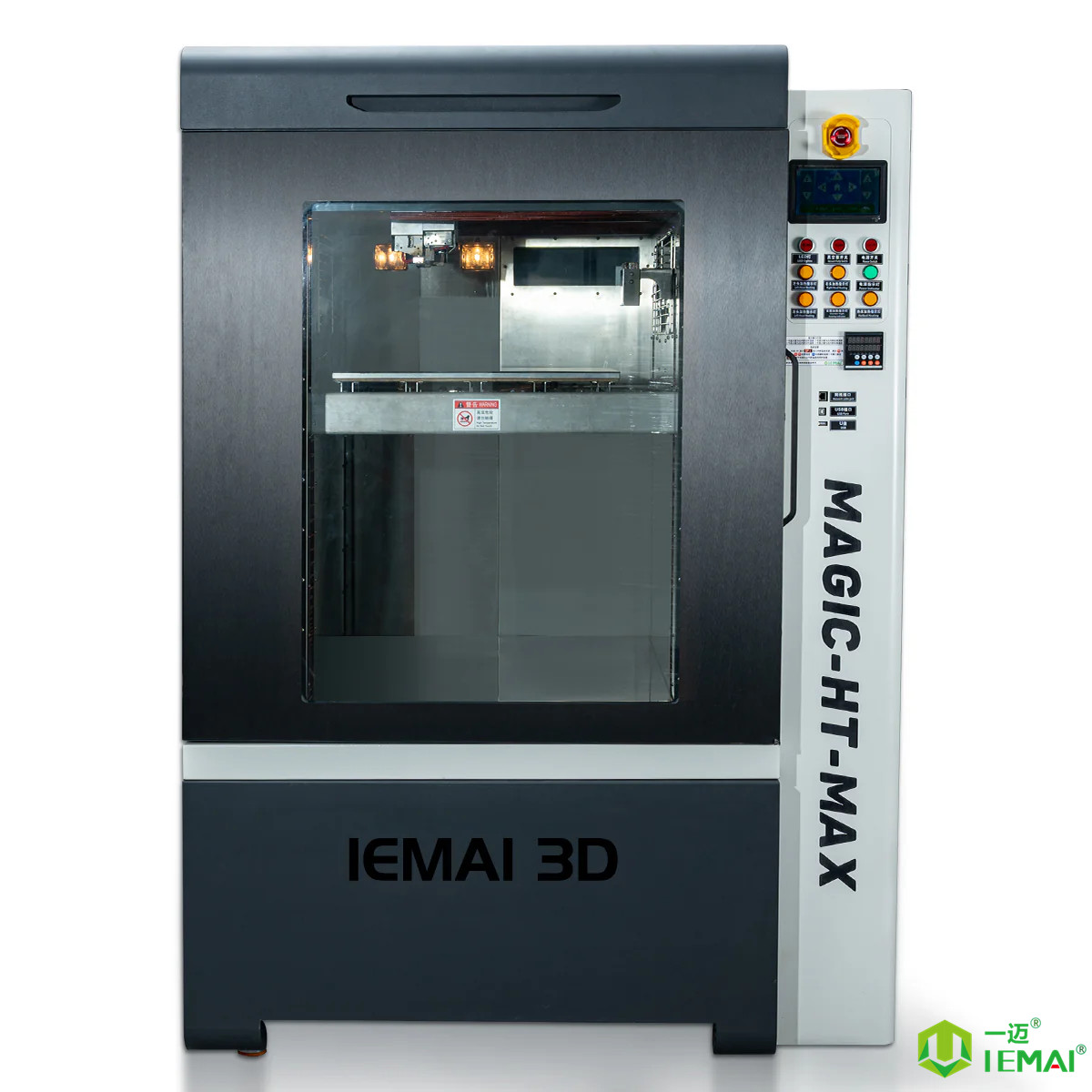Industrial PEEK/PEI 3D Printer | 500°C Dual Nozzle| 150°C Chamber| 500×500x700mm