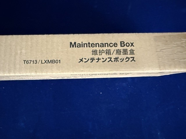 Genuine Epson T6713 / LXMB01 Maintenance Box C13T671300 C13T671398