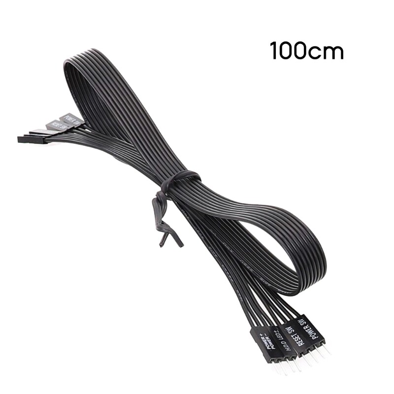 20/30/50/100cm Motherboard HDD LED/PLED/Reset SW/Power SW Extension Cable