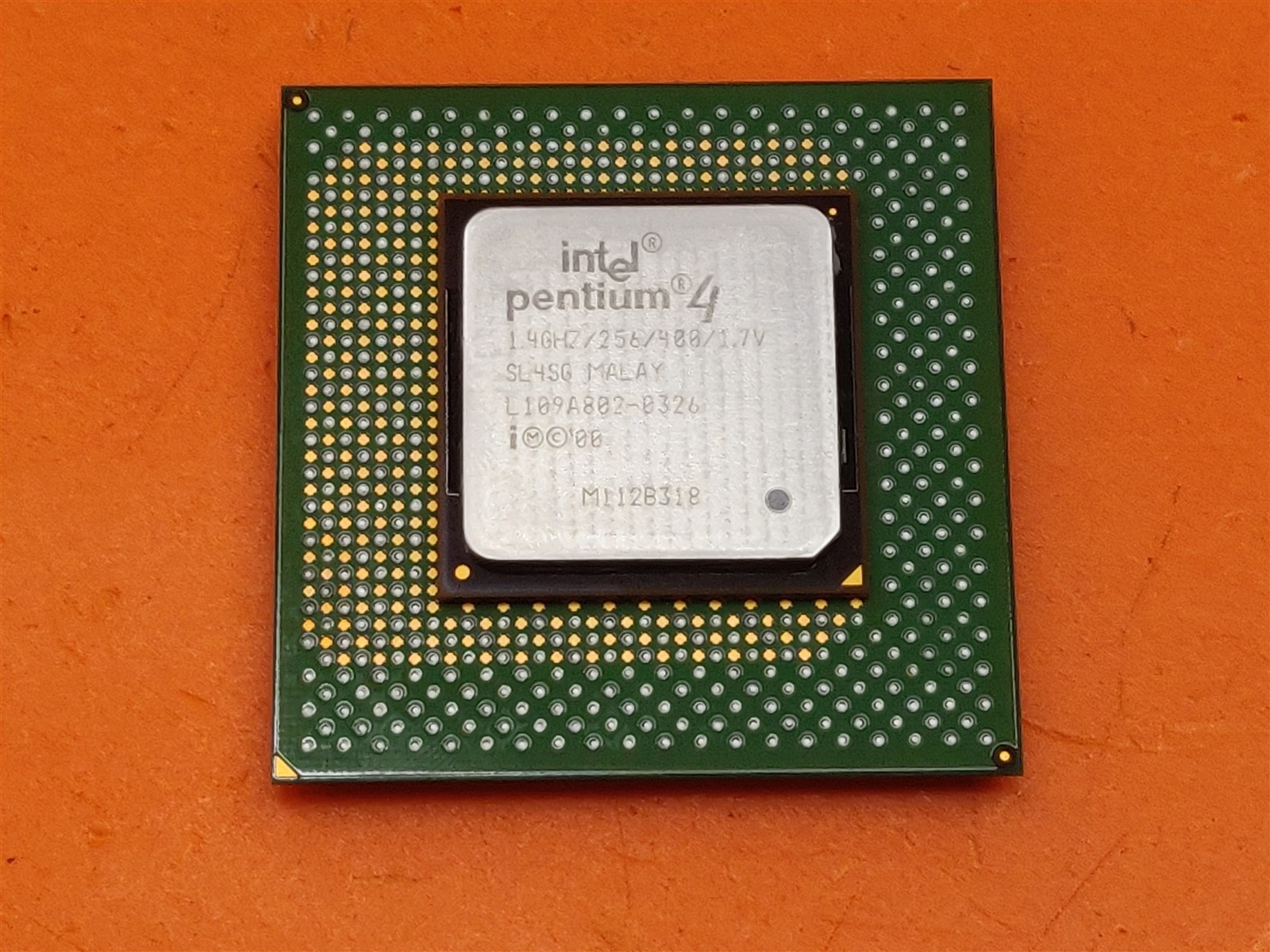 ⭐️⭐️⭐️⭐️⭐️ CPU Processor Intel Pentium 4 SL4SG 1.4GHz Socket 423