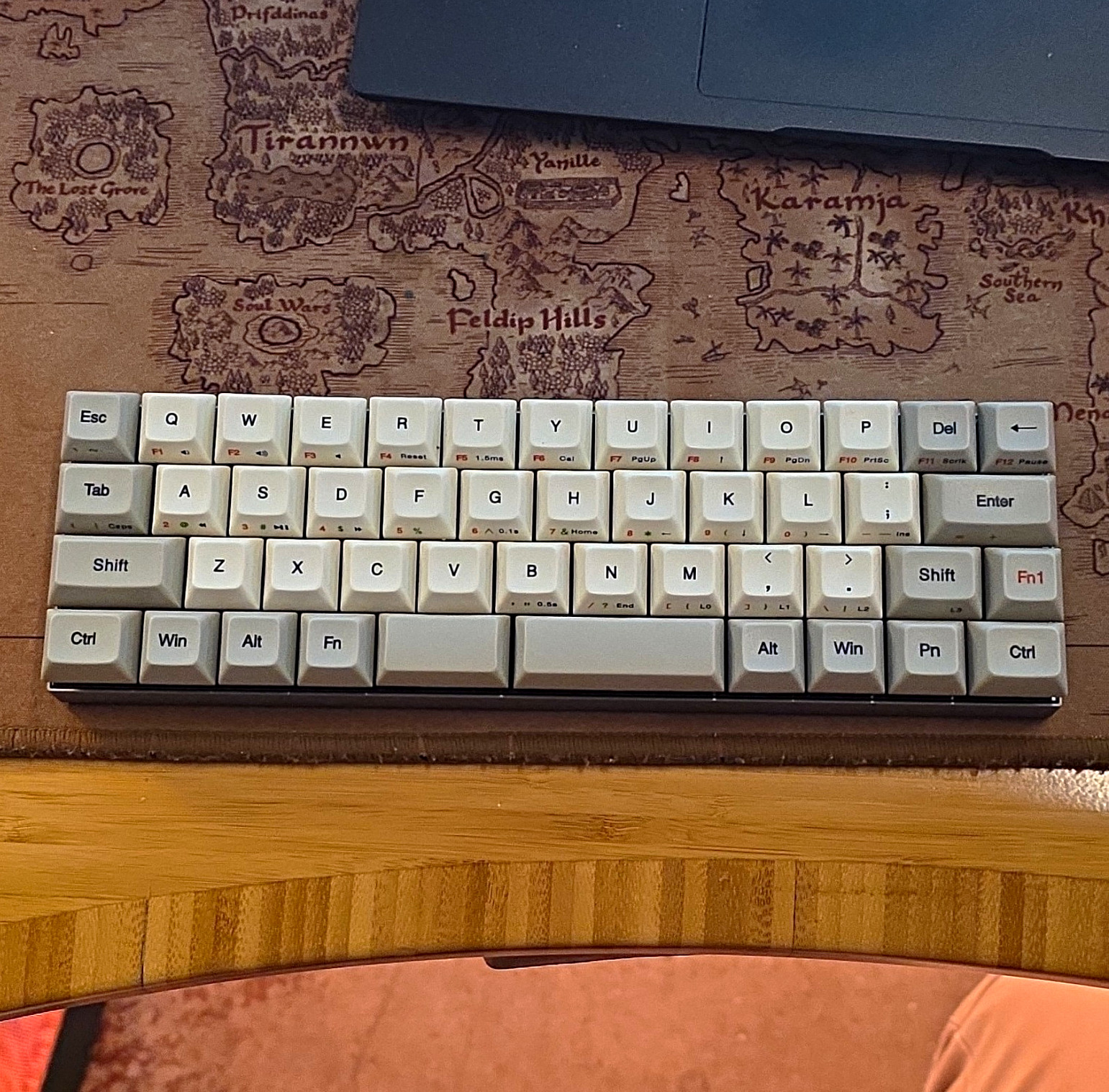 Vortex CORE 40% Compact Mechanical Wired Aluminum Keyboard Cherry BLUES