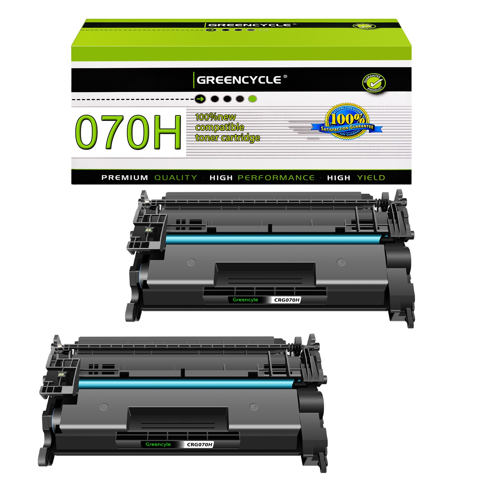 2PK CRG070H High Toner Cartridge Compatible for Canon MF463dw LBP247dw LBP246dw
