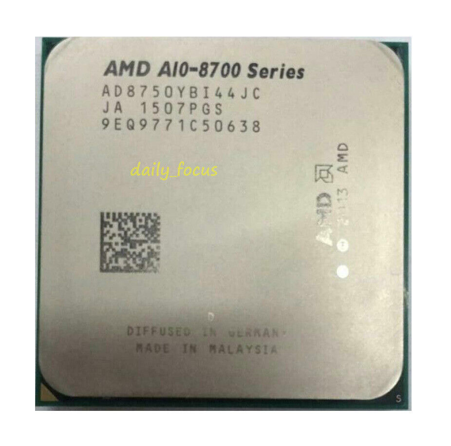 AMD PRO A10-8750B AD875BYBI44JC 4-Core 3.6GHz 4M Socket FM2+ 65W CPU Processor