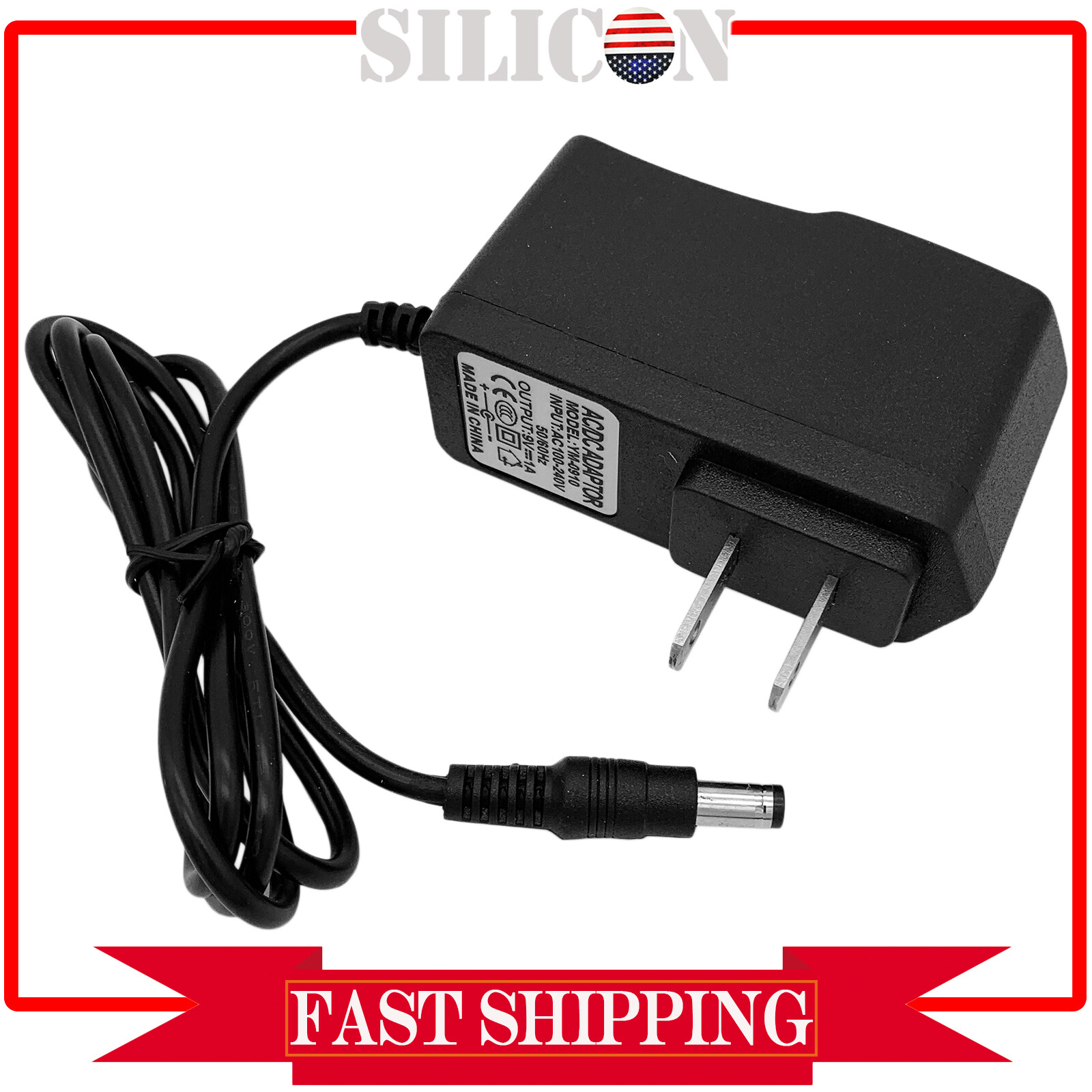 9V AC/DC Adapter Charger For Brother AD-24 AD-24ES LABEL PRINTER Power Supply