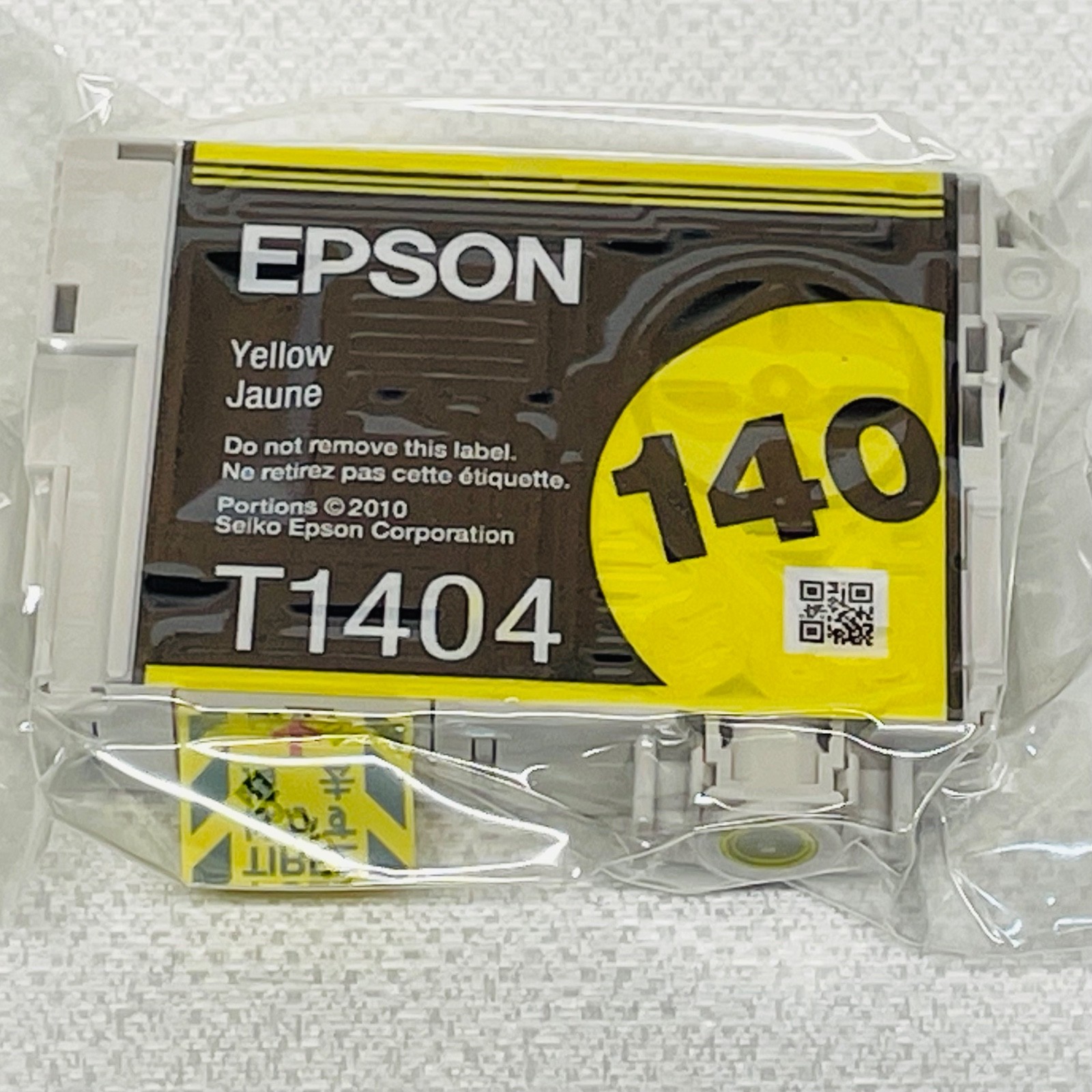 1x Genuine 140 T1404 Yellow Ink Cartridge For Epson WF3530 WF3520 WF7520 WF3540