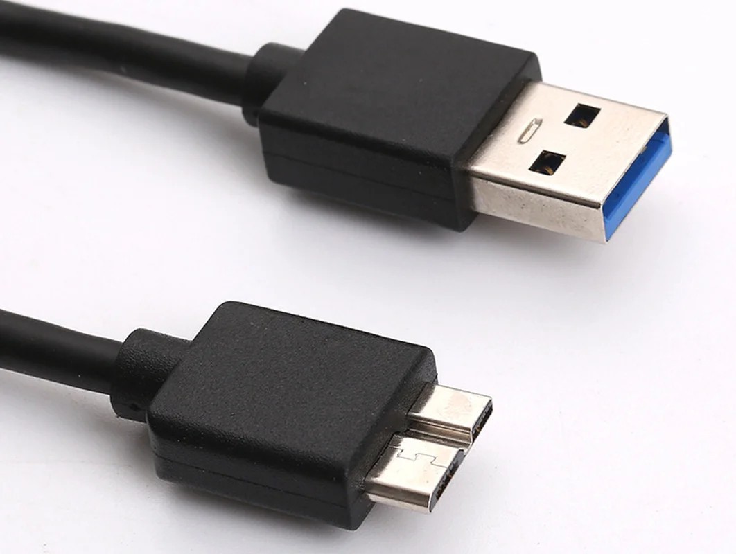 USB 3.0 Type A Male to Micro B Male Cable External Hard Drive HDD 40cm 50cm