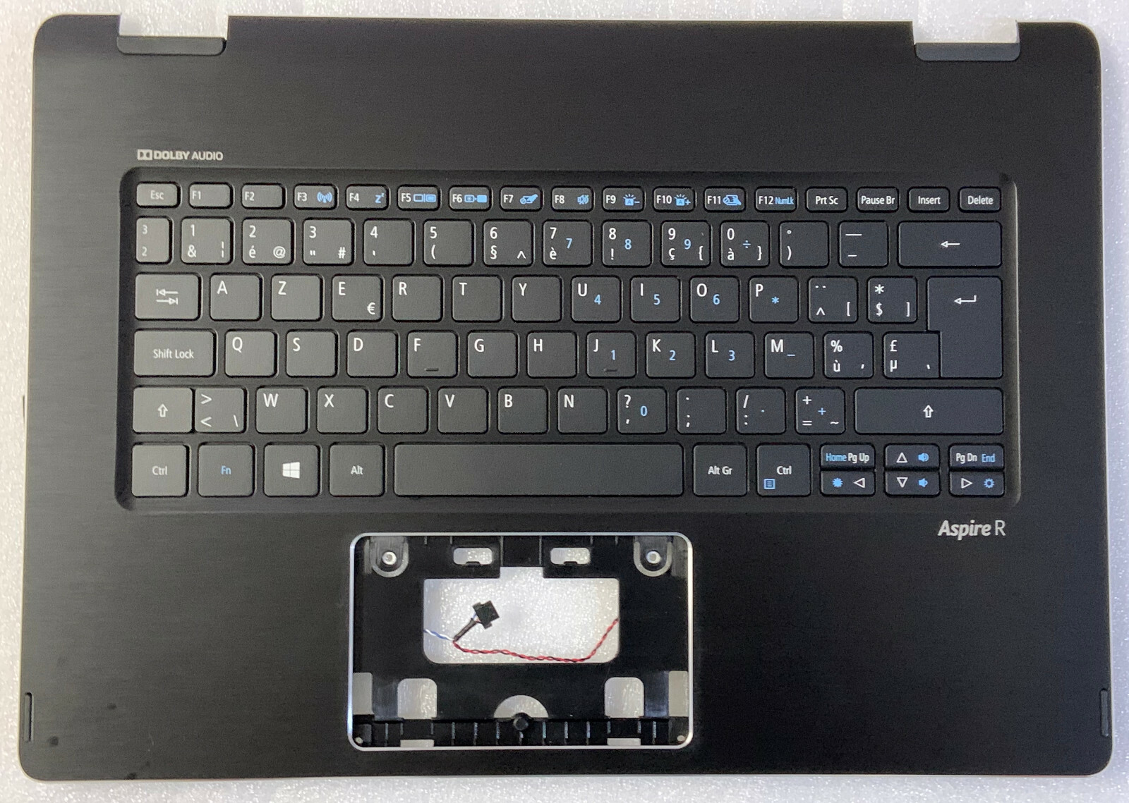 Keyboard AZERTY Belgian ACER Aspire R5-431T, R5-471T 6B.G7TN5.007 Black Backlit