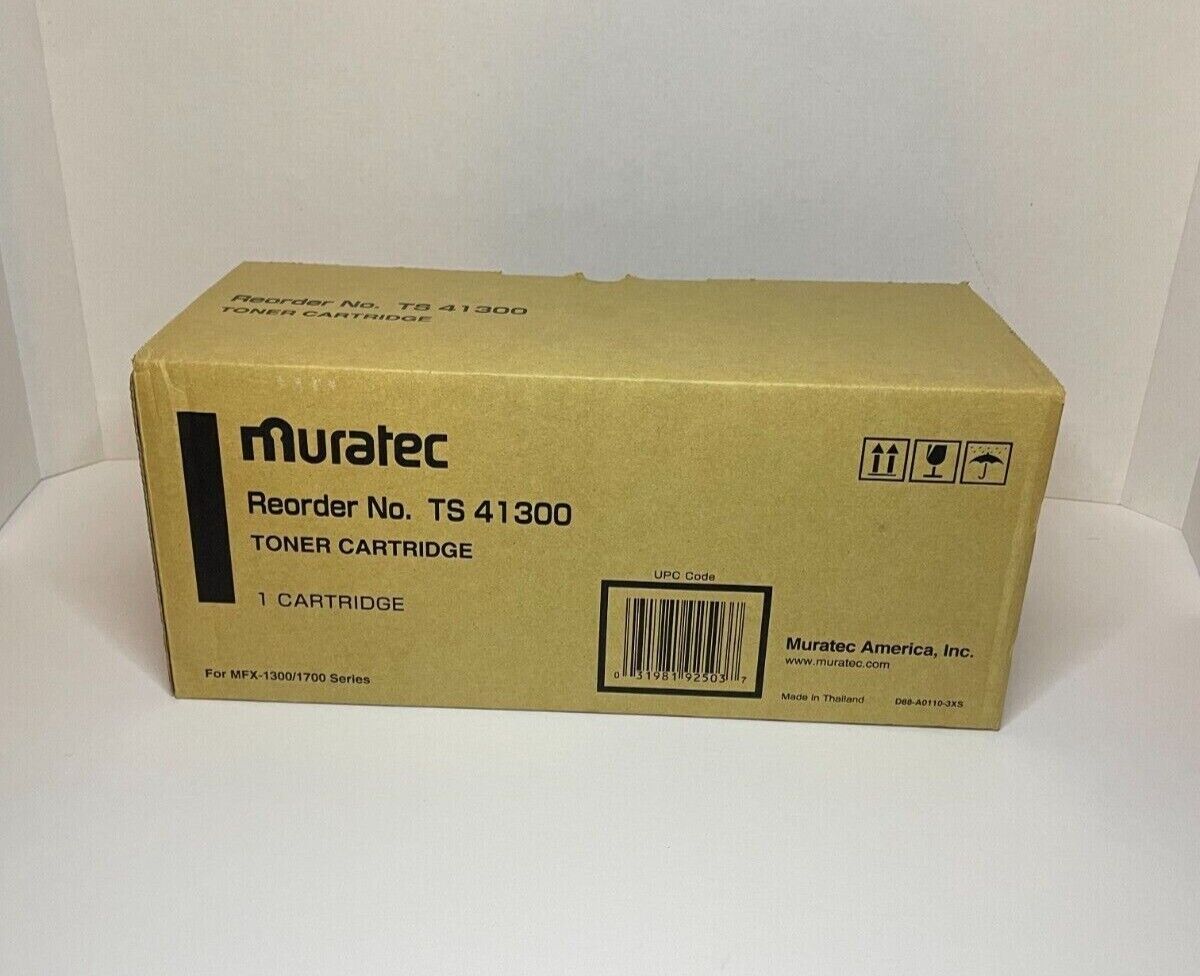 FACTORY SEALED - Muratec TS 41300 Black Toner Cartridge