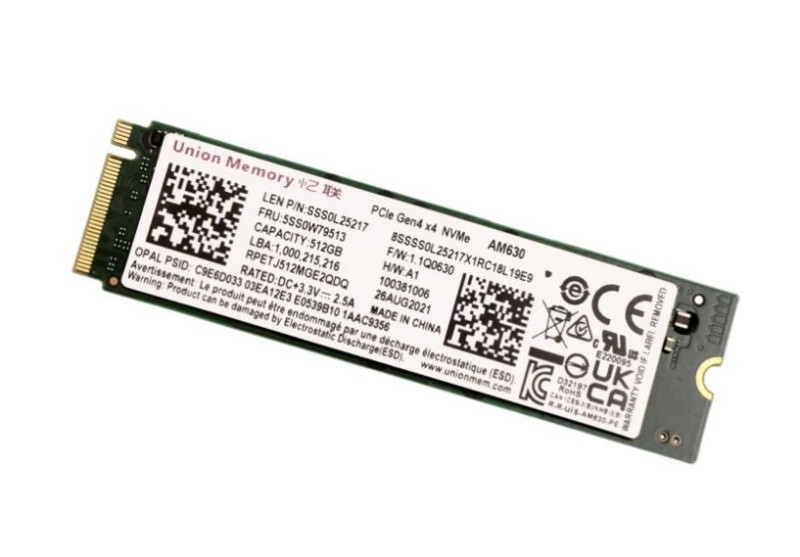 5SS1F20644 - 512GB, m.2, 2280, PCIE4X4, SKH, OP SSD