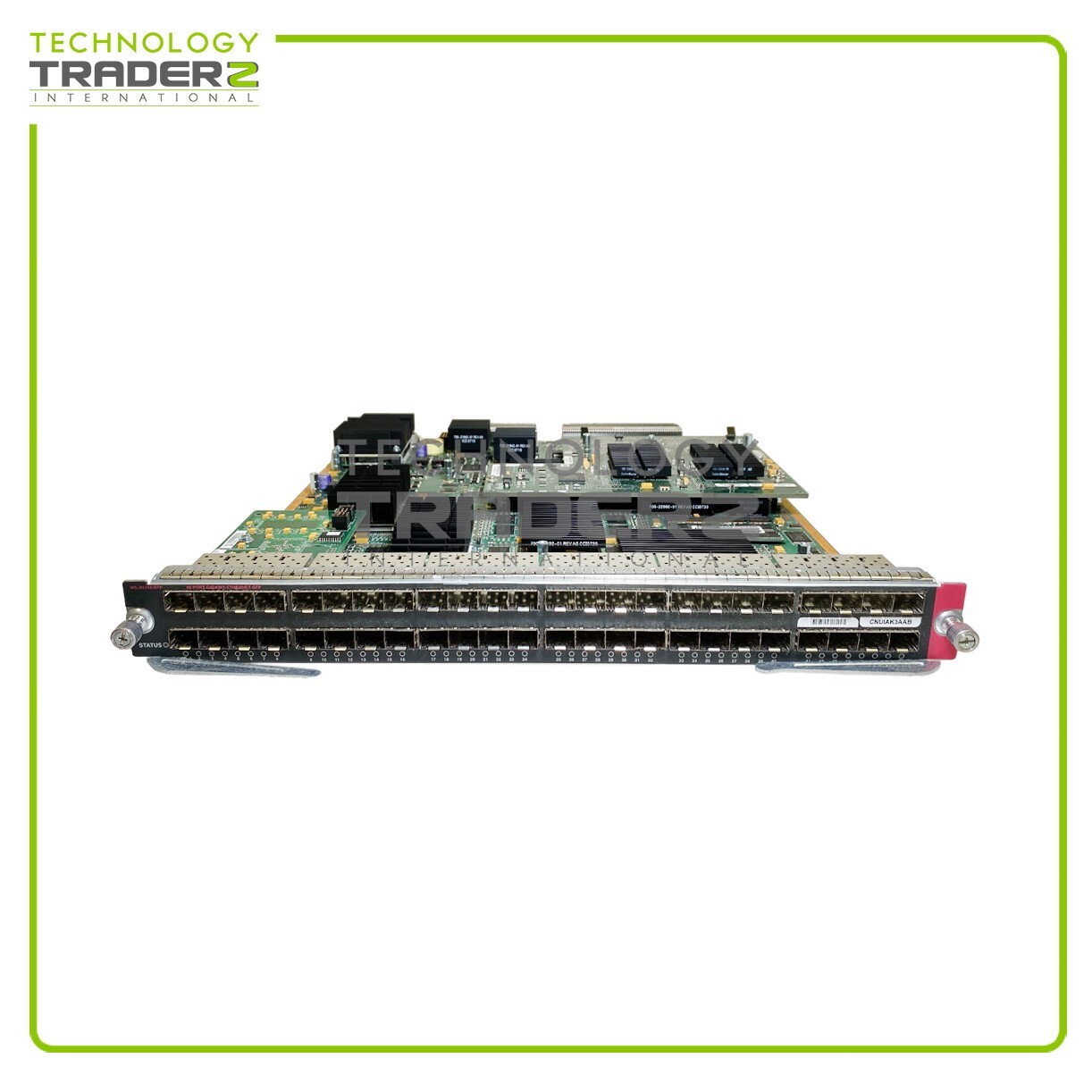 Cisco Catalyst 6500 V02 48 Port 1G SFP Gigabit Ethernet Module WS-X6748-SFP V02