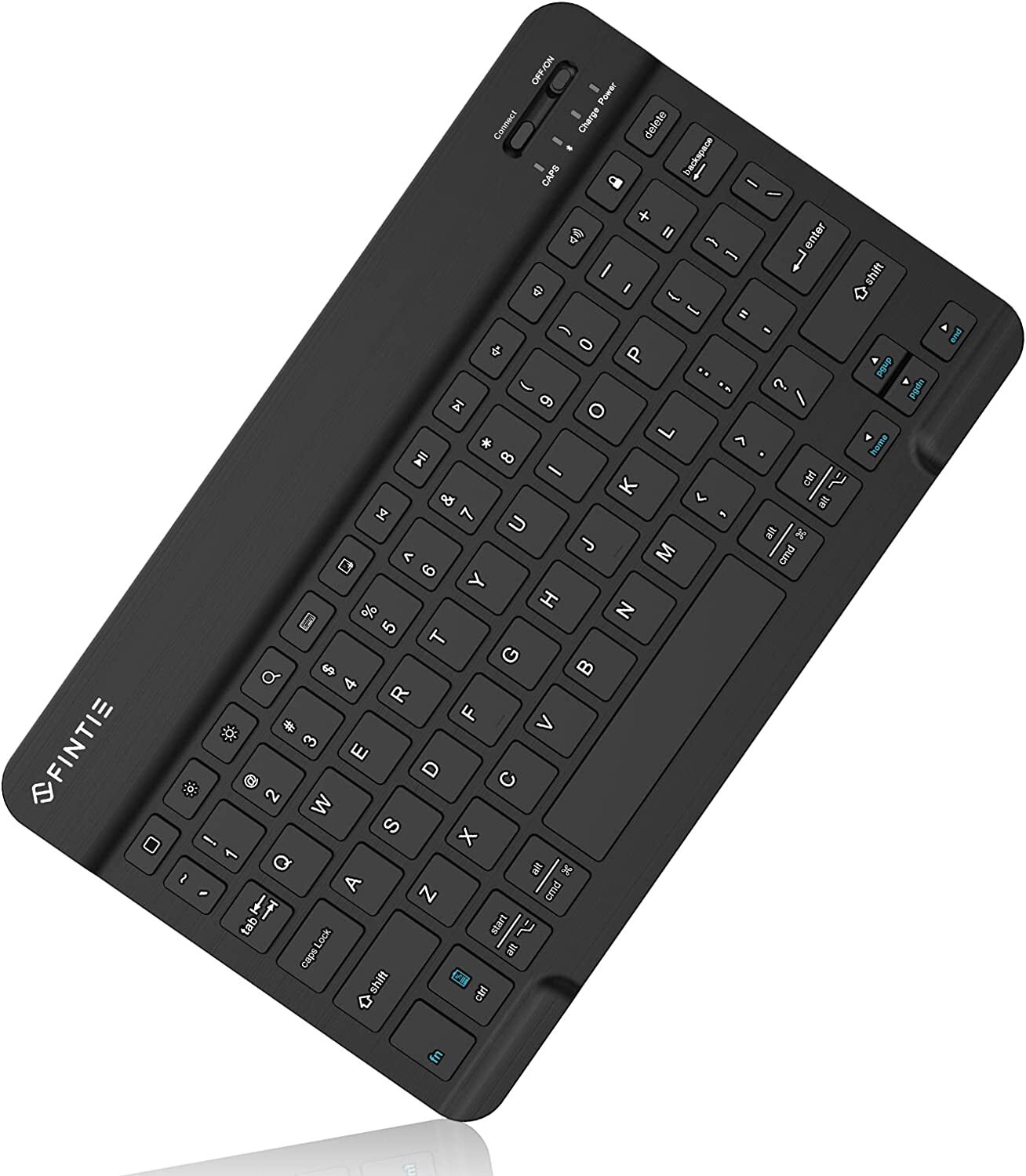 10-Inch thin 4mm Wireless Bluetooth Keyboard for iPad Samsung Tablet IOS Android