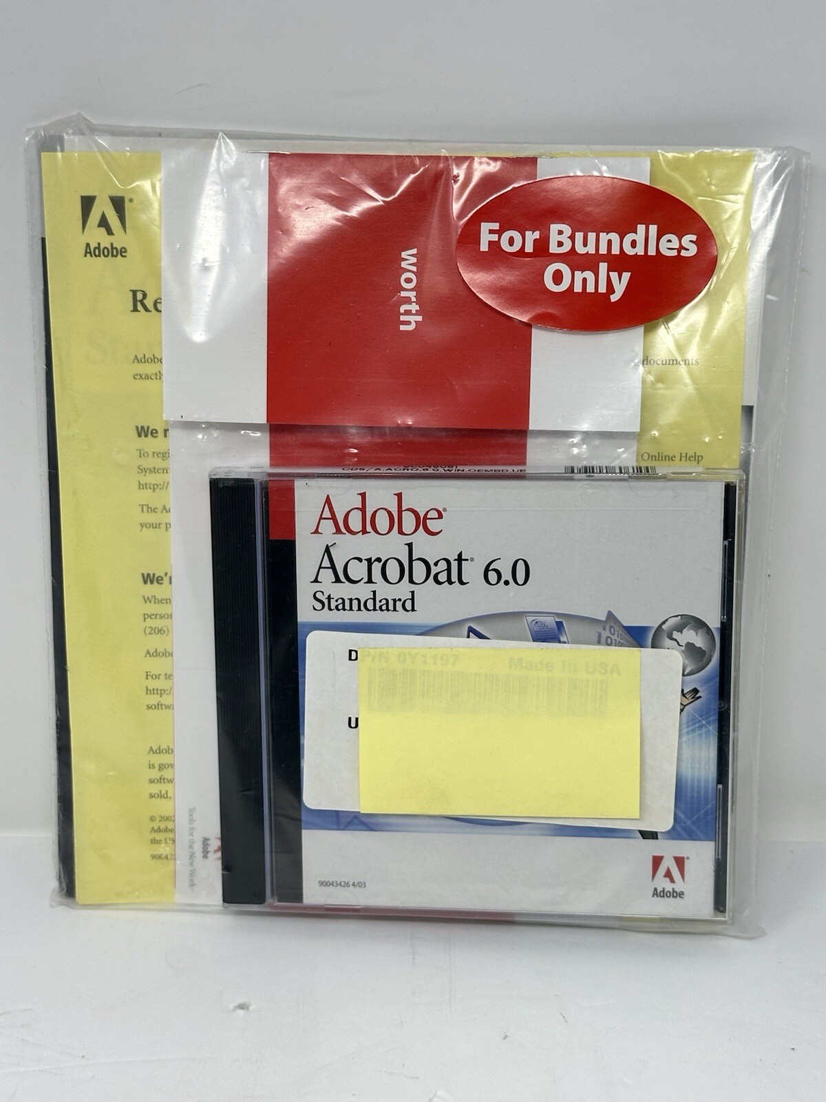 NEW - Adobe Acrobat 6.0 Standard WINDOWS - SEALED