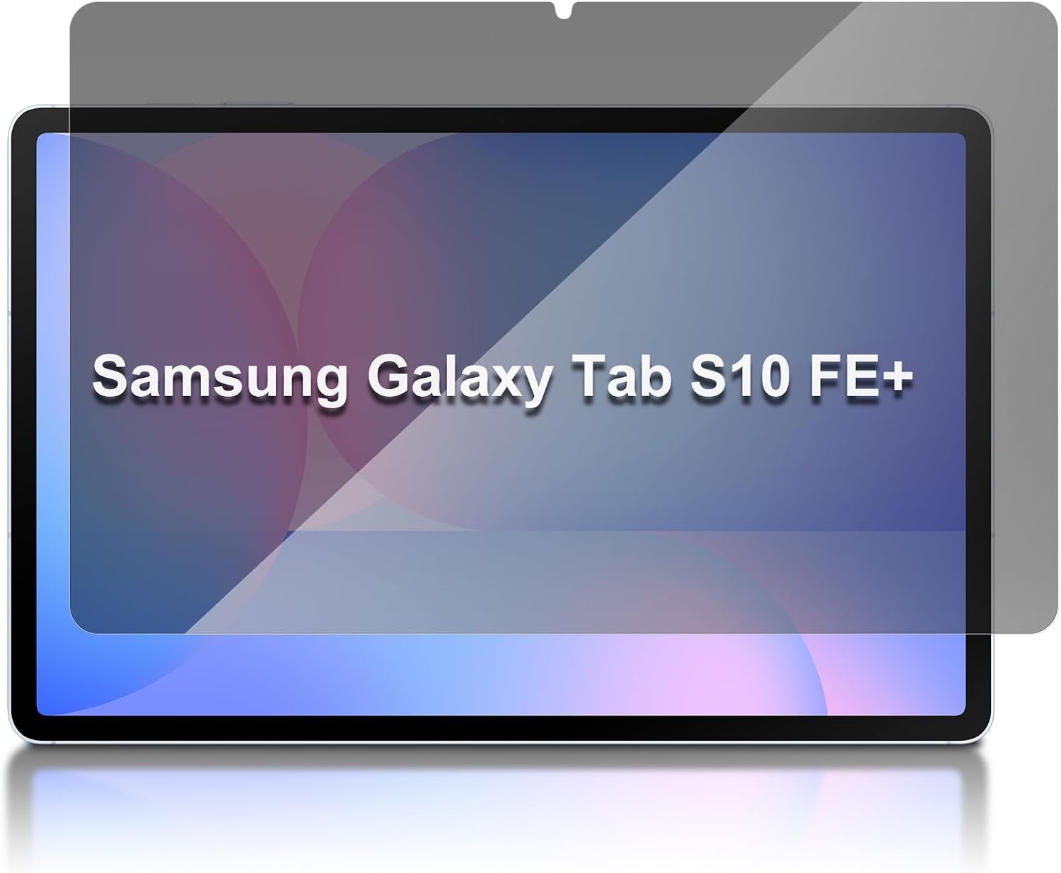 13.1" Privacy Screen Protector for Samsung Galaxy Tab S10 FE+, 9H Tempered Glass
