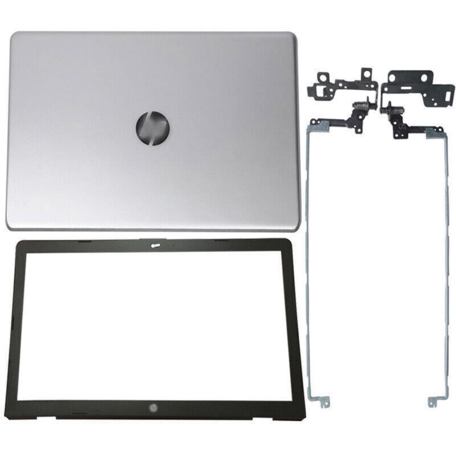 New 926482-001 For HP 17-BS 17-AK 17G-BR Silver Top LCD Back Cover Bezel Hinges