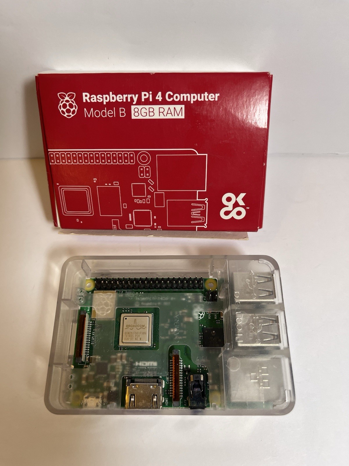 Raspberry Pi 4 Model B 8GB RAM Single Board Computer